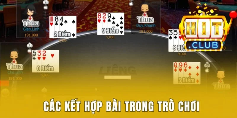 Học Cách Chia Bài Liêng Đơn Giản Mà Ai Cũng Làm Được Ngay 3 Các kết hợp bài trong trò chơi